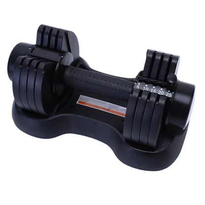 Smart Dumbbells Set 25lb Dumbbell with Anti-Slip Handle for Exercise & Fitness Fast Adjust Weight for Whole Body Workout Fitness